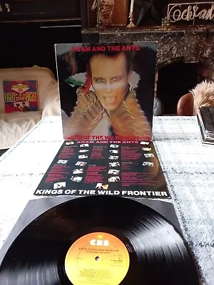 Adam And The Ants Kings Of The Wild Frontier 12  Vinyl LP Album Record 1980 CBS • £8