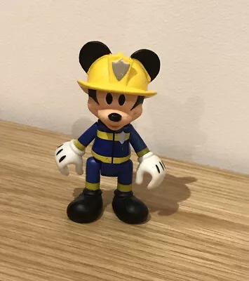 Disney Mickey Mouse Clubhouse Mickey Mouse Fire Chief Figure 3  - IMC Toys • £2.99