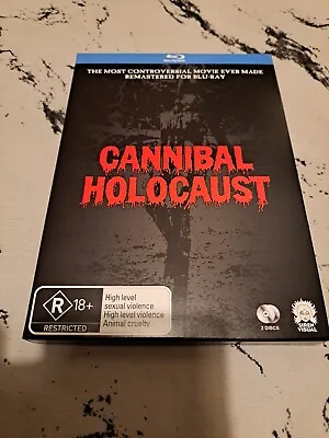 Cannibal Holocaust - Blu Ray - 2 Discs - Uncut - Siren Visual Release - Like New • £29.95