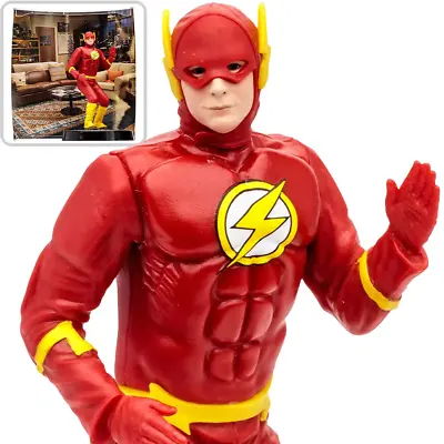 Movie Maniacs WB100 BBT Sheldon As Flash 6-In. Posed Figure • $24.99