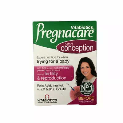 Vitabiotics Pregnacare Before Conception - 30 Tablets • £8.40