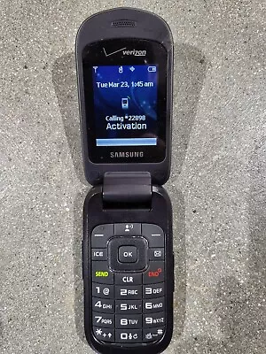 Used Samsung SCH-U365 Gusto 2 Verizon Flip Cell Phone GOOD Condition • $29.80