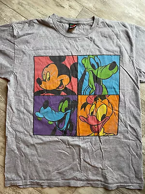 Vintage Men’s 2XL Disney Mickey Unlimited Andy Warhol Pop Art Shirt • $15