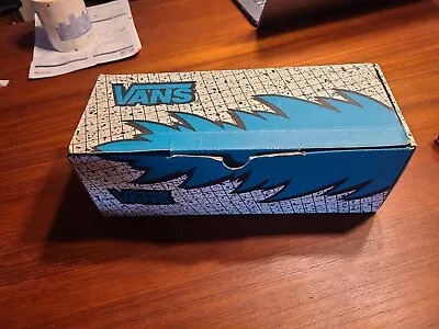 Vintage 1990 VANS Skateboarding Shoes Skate USA California EMPTY SHOE BOX ONLY • $6.99