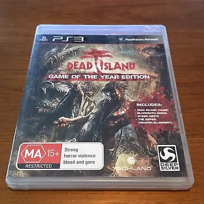 Dead Island Game Of The Year Edition PS3 Game Complete VGC PAL Free Fast Postage • $8.80