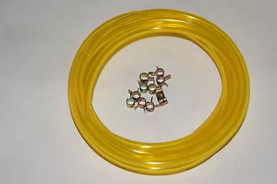 Tygon Type 1/8  Yellow Fuel Line Carb Gas Oil Fluid Drain Vent Hose YAMAHA • $6.99