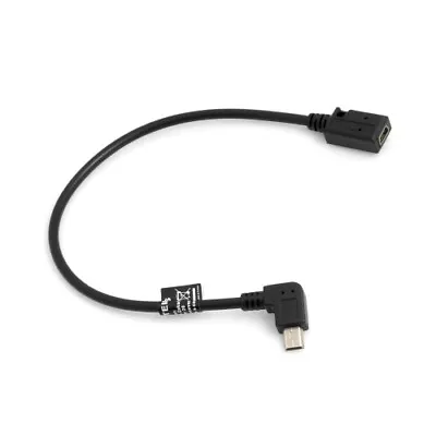 Mini USB 90° Right Angled Angle Male To Mini USB Data & Charging Cable 27cm • $7.26