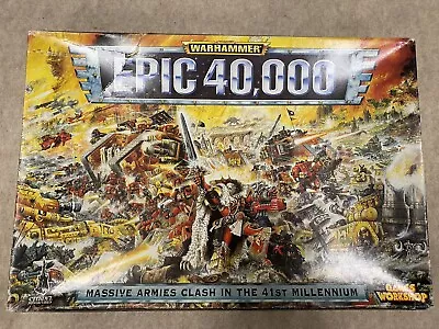 Warhammer Epic 40K Core Game Box 1997 Marines Orks Skyscrapers Terrain Titanicus • $249