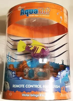 ‘NEW’ Hexbug Aquabot Remote Control Smart Angelfish – PURPLE AND YELLOW • £16.95