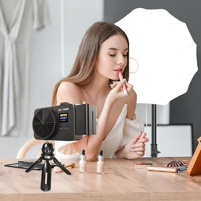 Yidoblo ZC-100BI 100W Pocket COB Light Led Video Lighting Lamp For Vlog Youtube • £138