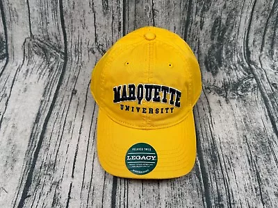 Marquette Golden Eagles Legacy Relaxed Twill Strapback Adjustable Hat • $18.59