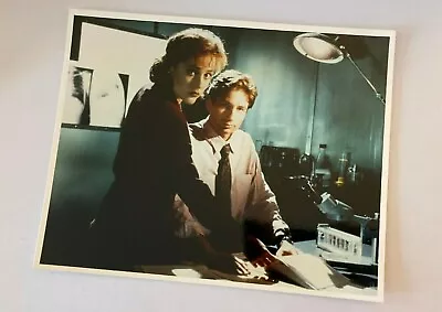 The X Files Mulder & Scully & David Duchovny Gillian Anderson Press Photo 8 X 10 • $20