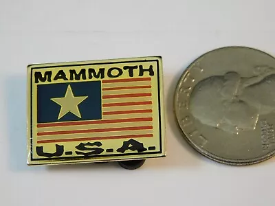 Mammoth Usa Ski Skiing Resort Travel Pin • $4.99