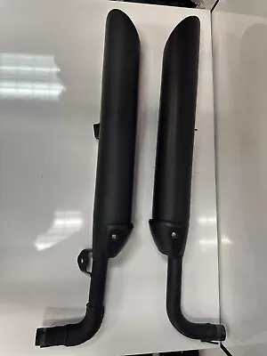 Triumph Bonneville Bobber Black Stock Exhaust (oem Take Off) • $150