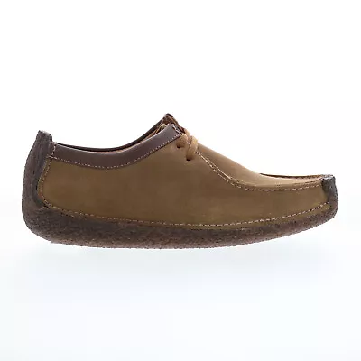 Clarks Natalie 26118170 Mens Brown Suede Oxfords & Lace Ups Casual Shoes • $76.99