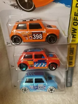 Hotwheels LOT OF 3. MORRIS . MINIS WITH VARIATIONS. HTF. • $4