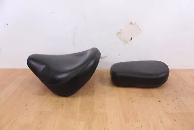 $115 • Buy 2009 YAMAHA V STAR 650 CLASSIC Front And Rear Seat Saddle - PAIR