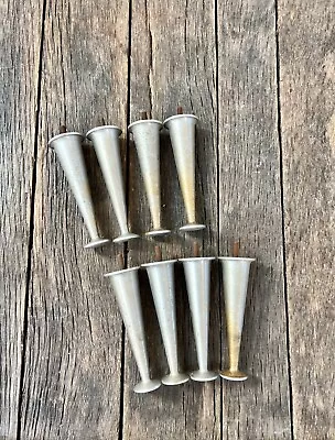 8 Mid Century JBL Aluminum Legs - Vintage Metal Tapered MCM Furniture Legs • $349.99