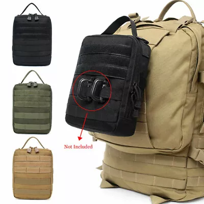 Tactical MOLLE Medical Pouch First Aid Pouch Rip-Away IFAK Utility EMT Pouch US • $13.98