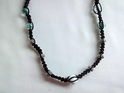 SURFER CHOKER HEMP NECKLACE 16   Braided Unisex Macrame Boho  US Seller New • $13.99