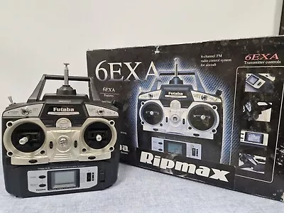 Ripmax Futaba 6EXA 6-Channel FM Radio Control System For Aircraft • £45