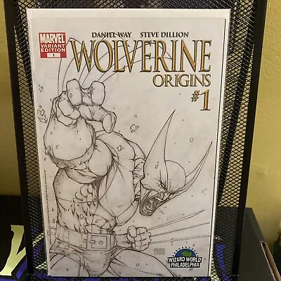 Marvel Wolverine Origins 1 Wizard World Philadelphia Michael Turner Sketch 2006 • $19.99