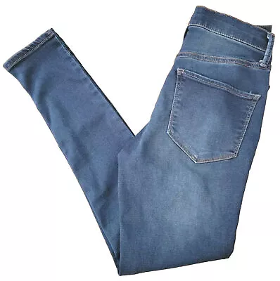 MUDD HIGH RISE SKINNY ANKLE STRETCH DENIM BLUE JEANS 26x27 JUNIORS SIZE 3  • $8.99