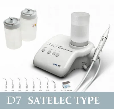 Original Woodpecker DTE D7 Dental Ultrasonic Scaler Piezo + 2 Bottles + 8 Tips • $229.99