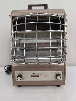 Vintage Markel Neo-Glo Element Fan-Glo Heetaire 1970 Model No 197TN Working • $40