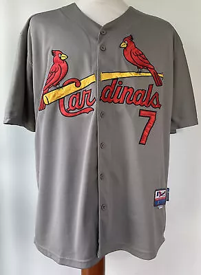 Authentic Majestic St. Louis Cardinals Matt Holliday ￼Stitched ￼Jersey Size 52 • $80