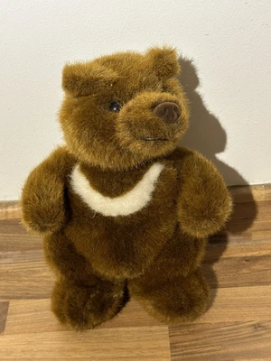 £57.99 • Buy Rare Vintage Orange Brown Bear Cuddle Wit Brand Plush Stuffed Animal Toy