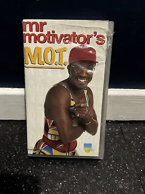 Mr Motivators MOT VHS Video Cassette Worn Case • £8.99