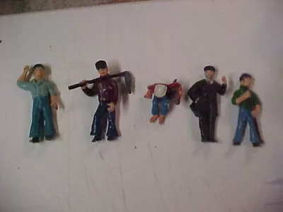 Vintage  Fishing Boat Crew - Large 3 Inch Lead Figures • $40