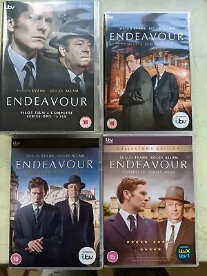 Endeavour  Complete Series 1 - 9 DVDs • £5