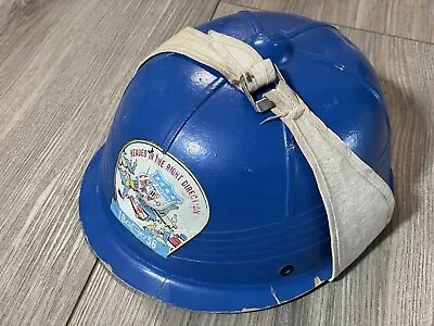 Rare Vintage Soap Box Derby Helmet 1956 Chevy Chevrolet Hard Hat READ CONDITION • $34.99