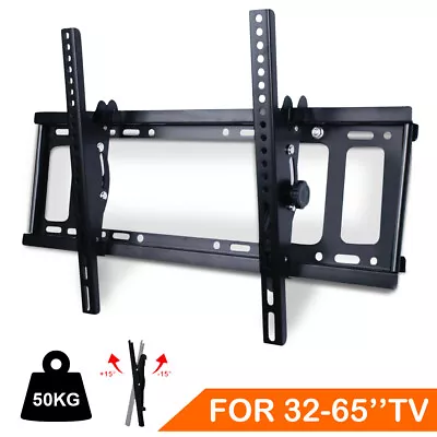  TV Wall Mount Bracket 32 40 43 47 50 55 60 65 Inch Full Motion Swivel LCD • £10.99