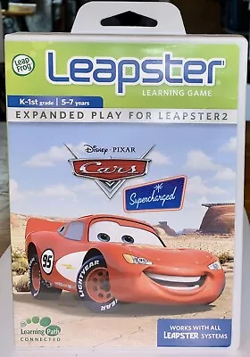 LeapFrog Leapster Disney CARS K-1st 5-7 Yrs +Guide Expanded Play For Leapster 2 • $7.88