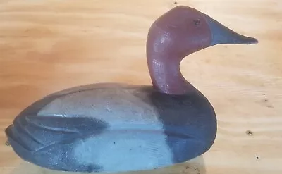 Vintage Canvasback Duck Decoy   Michigan • $325