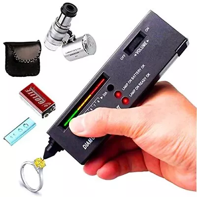 Gold Silver Test Kit Diamond Tester Precious Metal Testing Kit Digital Scale Set • $26.11