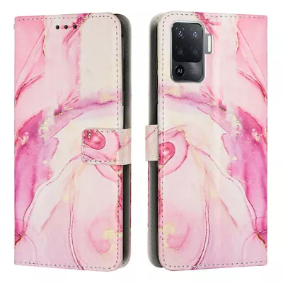$13.59 • Buy For OPPO A74 A54 A93 5G A16S A54S A57S Case Magnetic Leather Wallet Flip Cover