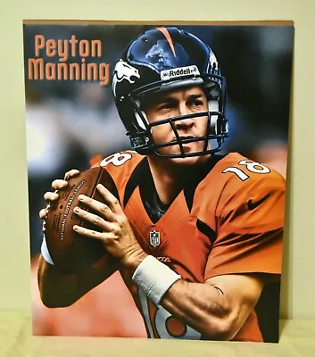 $6.95 • Buy PEYTON MANNING Denver Broncos NFL Football 16x20 Poster