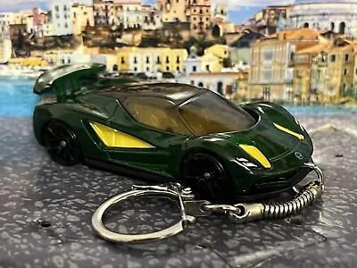 Diecast Lotus Evija Green 🟢 Model Toy Car Keyring • $16.17