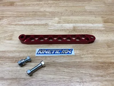 $99.95 • Buy Kawasaki KLX110 Kinetic MX Billet Aluminum Brake Arm Red Made In USA!  KLX DRZ