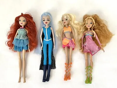 WINX CLUB GOOD Vs. EVIL 4 Dolls ICY STELLA BLOOM & FLORA 2012 Edition • $109.28