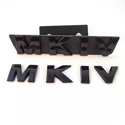 Black MKIV MK4 Grill Car Logo Truck Badge For Volkswagen VW Golf Jetta 99-05 • $6.88