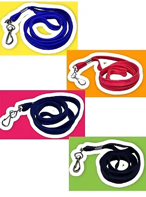 Lanyard Neck Strap Strong Metal Clip For ID Card Pass Holder PICK YOUR COLOUR!! • £2.88