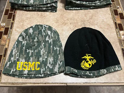 U.S.M.C Reversible Knit Beanie Hat Cap • $9.99