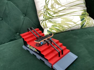 £6 • Buy Skate Park Ramp Kit Tech Deck Mini Fingerboard Finger Board Ultimate Park Gifts