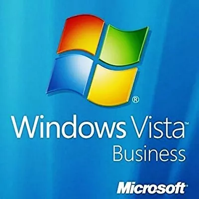 Windows Vista Business 32 Bit Full Version DVD & License Key * NEW * • $24.98