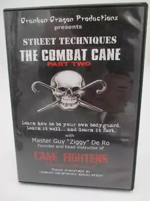 RARE Street Techniques Cane Fighters Part Two DVD Urban Weaponry Learn How To • $45